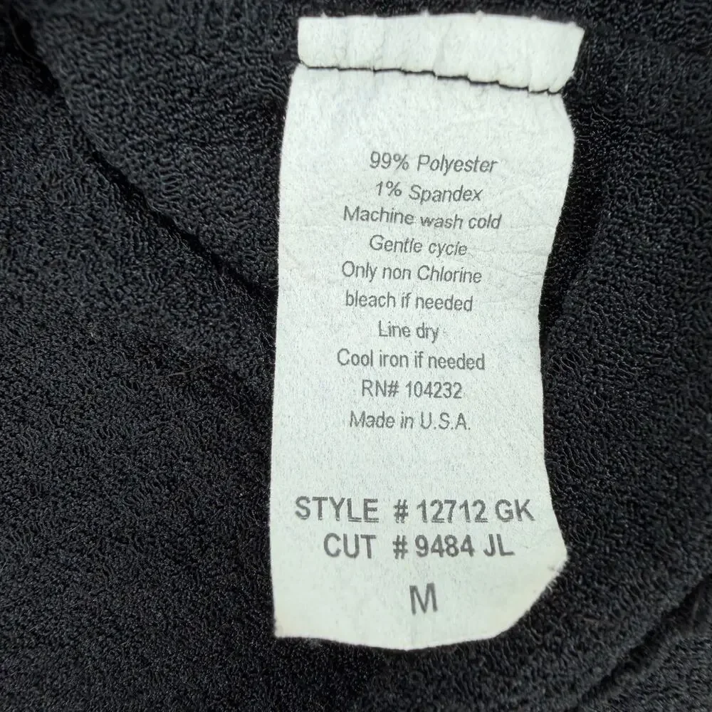 Vol 1 Y2K V-Neck Lace Up Top Size M - Picture 6 of 6